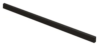 ALTO SLIM CROSSRAIL BLACK 1100MM