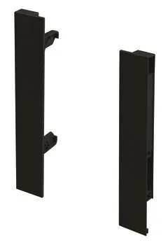 ALTO SLIM INT. PANEL END CAP BLACK H199