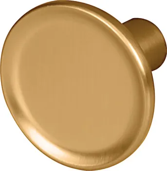 Knob zi.gold.brush. 35x28mm