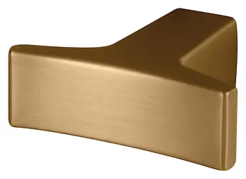 Knob zi.gold.brush.40x31.5mm