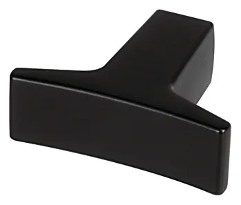 Knob zi.mat.black.40x31.5mm