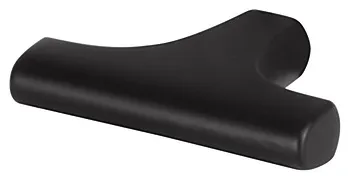 Knob zi.mat.black.47x33mm
