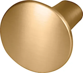 Knob zi.gold.brush. 26x31mm