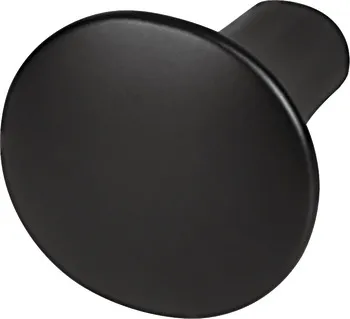 Knob zi.mat.black.26x31mm