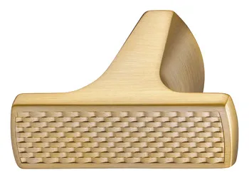 Knob zi.gold.brush.41x26mm
