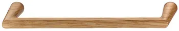 Handle oak natural varnished 142x32mm