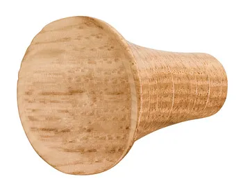 Knob oak natural varnished 26,7x31mm