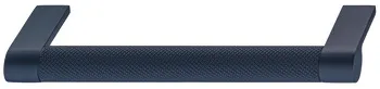 Handle Zi./Alu.deep ocean blue 142x39mm