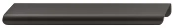 Profile handle alu.mat.black 212x42mm