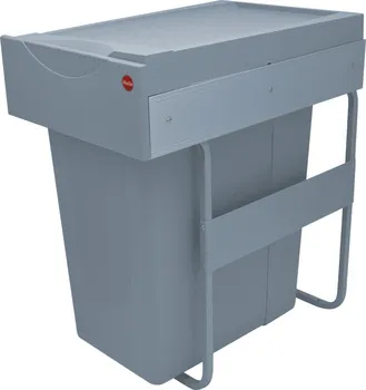 Coș de gunoi simplu, 40 litri, Hailo Easy Cargo, model 3668-40
