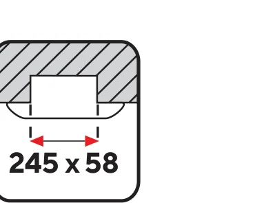 Desen tehnic cu dimensiuni — Hop Box