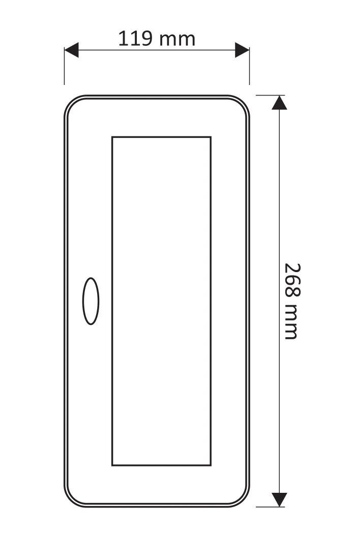 Desen tehnic cu dimensiuni — Kombi Box