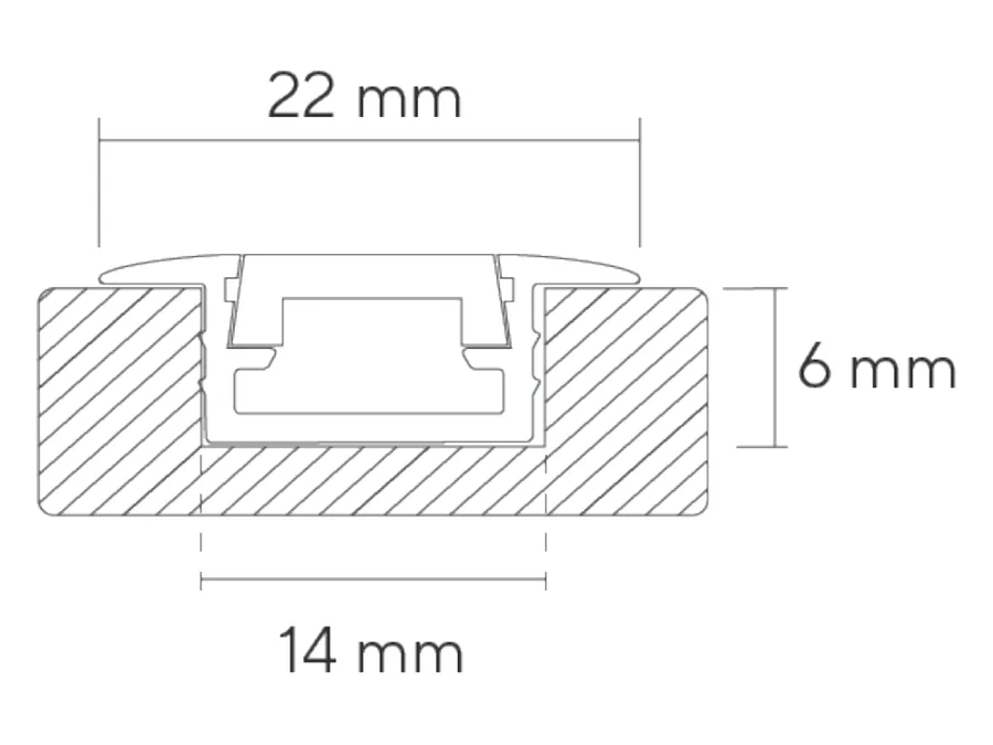 Desen tehnic cu dimensiuni — InLine Mini XL