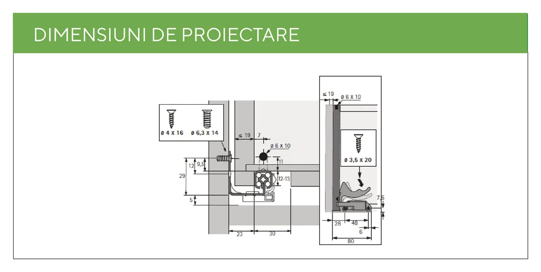 Pasul 1 de montaj — Quadro 25