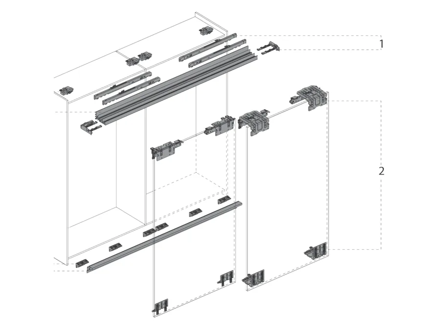 Desen tehnic cu dimensiuni — TopLine XL