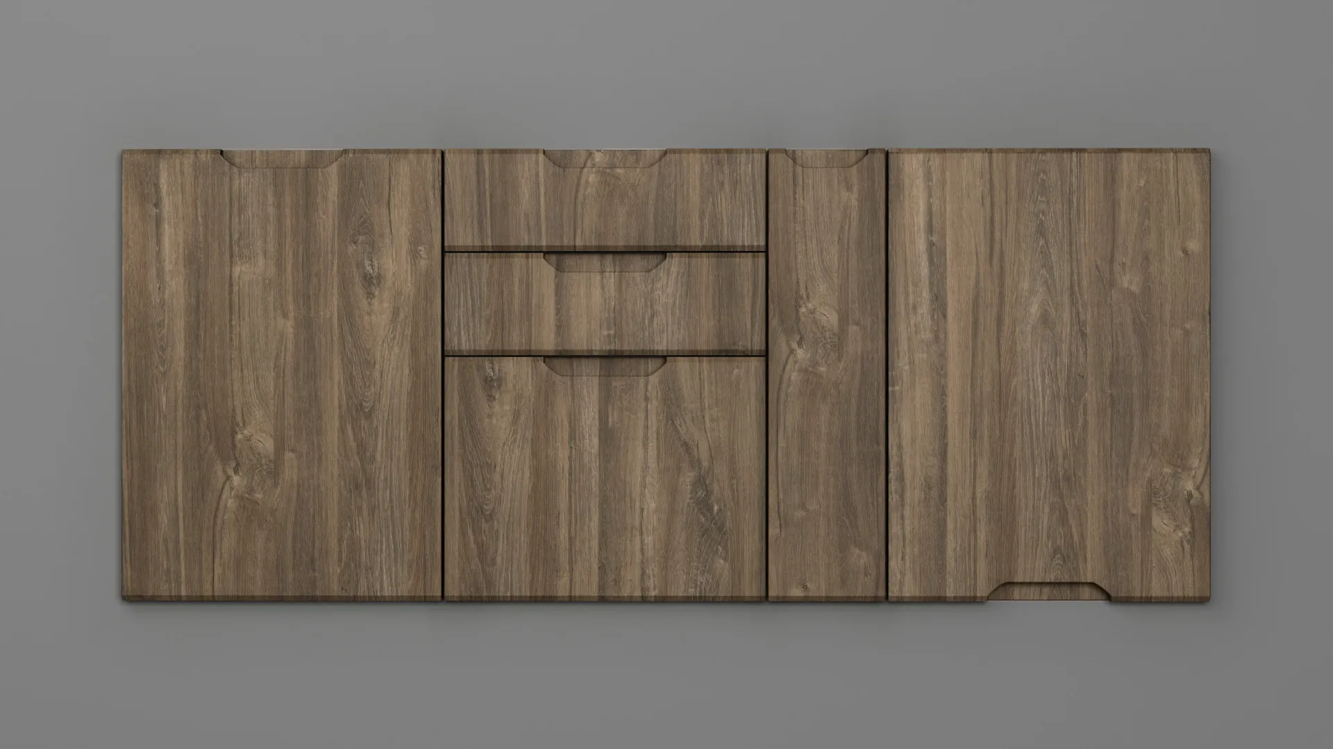 18 mm A340/R2T7 STEJAR RUSTIC NATUR - mat - imitație de lemn