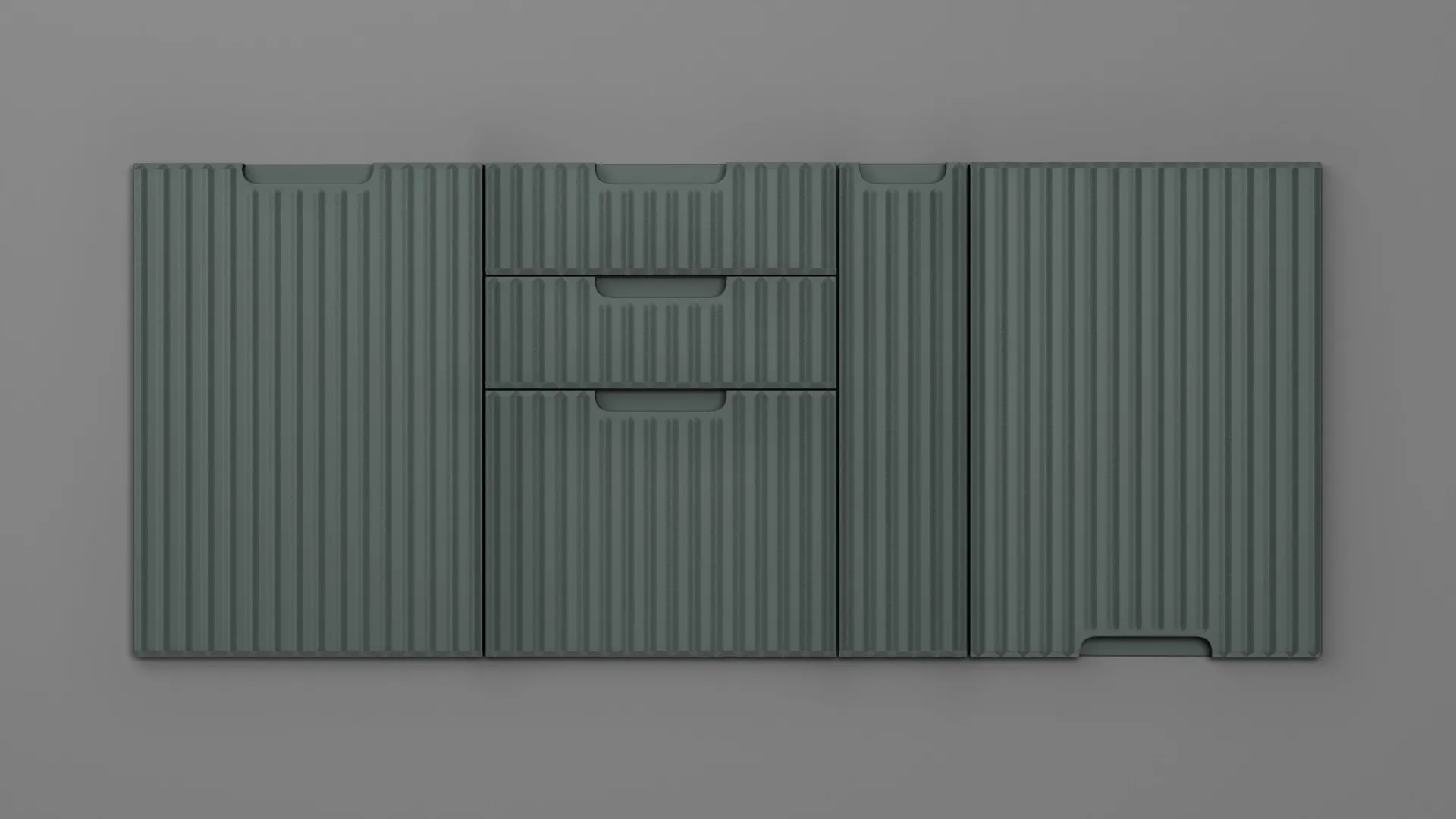 18 mm A341/R2T7 VERDE STUF ULTRA MAT - ultra mat - culori uni