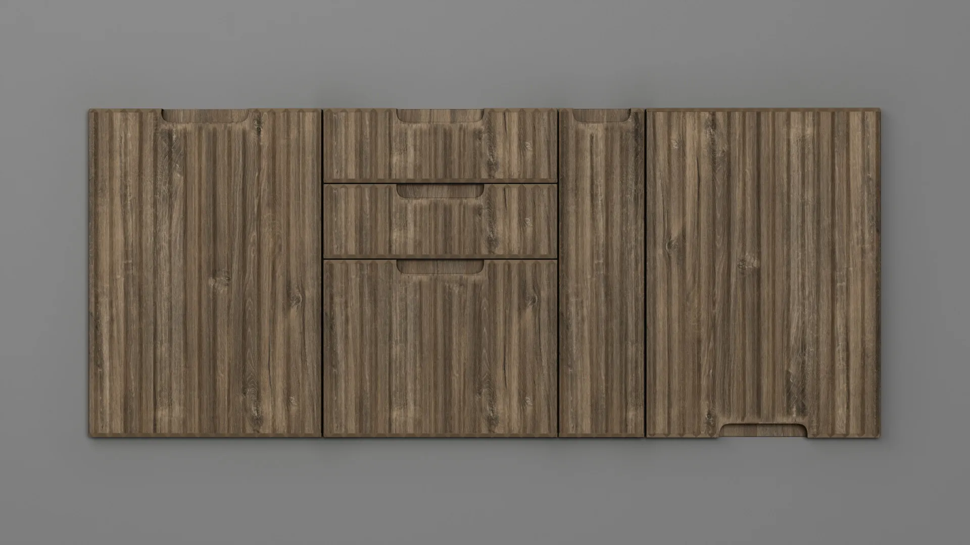 18 mm A341/R2T7 STEJAR RUSTIC NATUR - mat - imitație de lemn