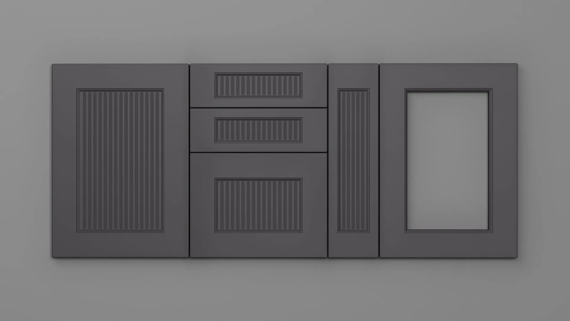 22 mm A251/R3 GRI ONIX ULTRA MAT - ultra mat - culori uni
