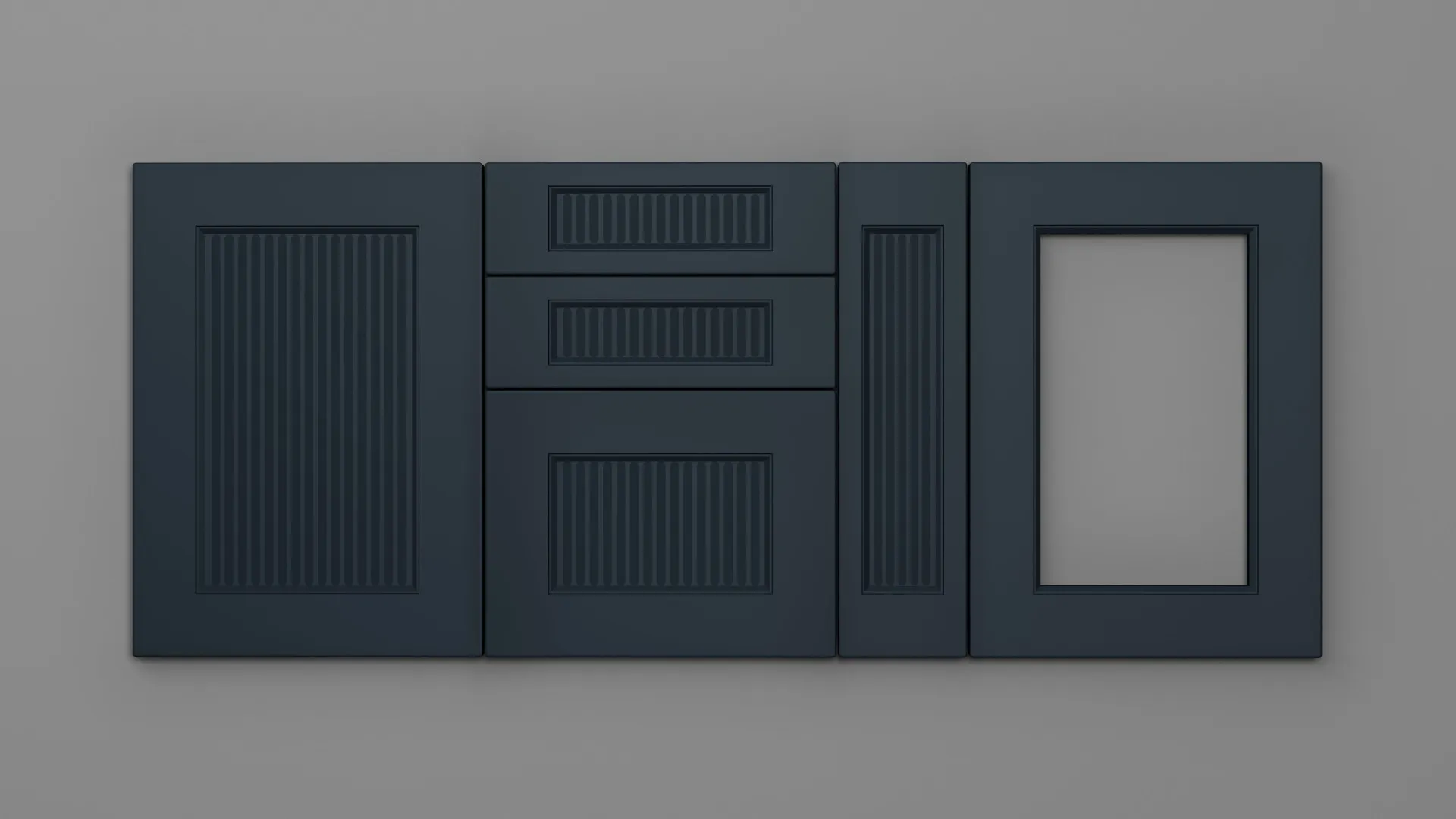 22 mm A251/R3 ALBASTRU PARISIAN ULTRA MAT - ultra mat - culori uni