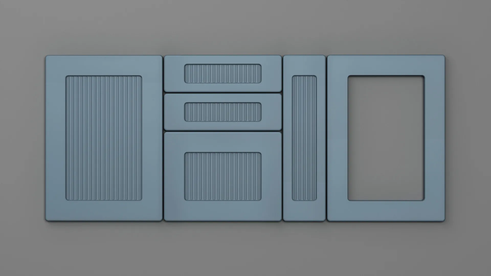 22 mm A257/R6 DENIM ULTRA MAT - ultra mat - culori uni