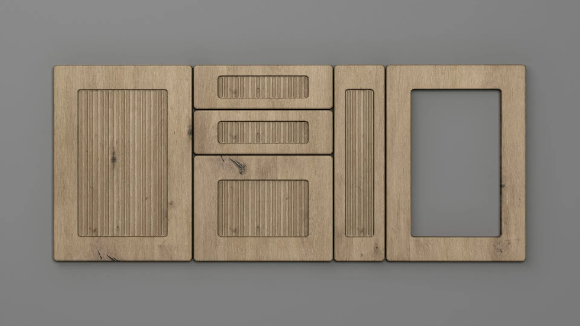 22 mm A257/R6 STEJAR ARTISAN - mat - imitație de lemn