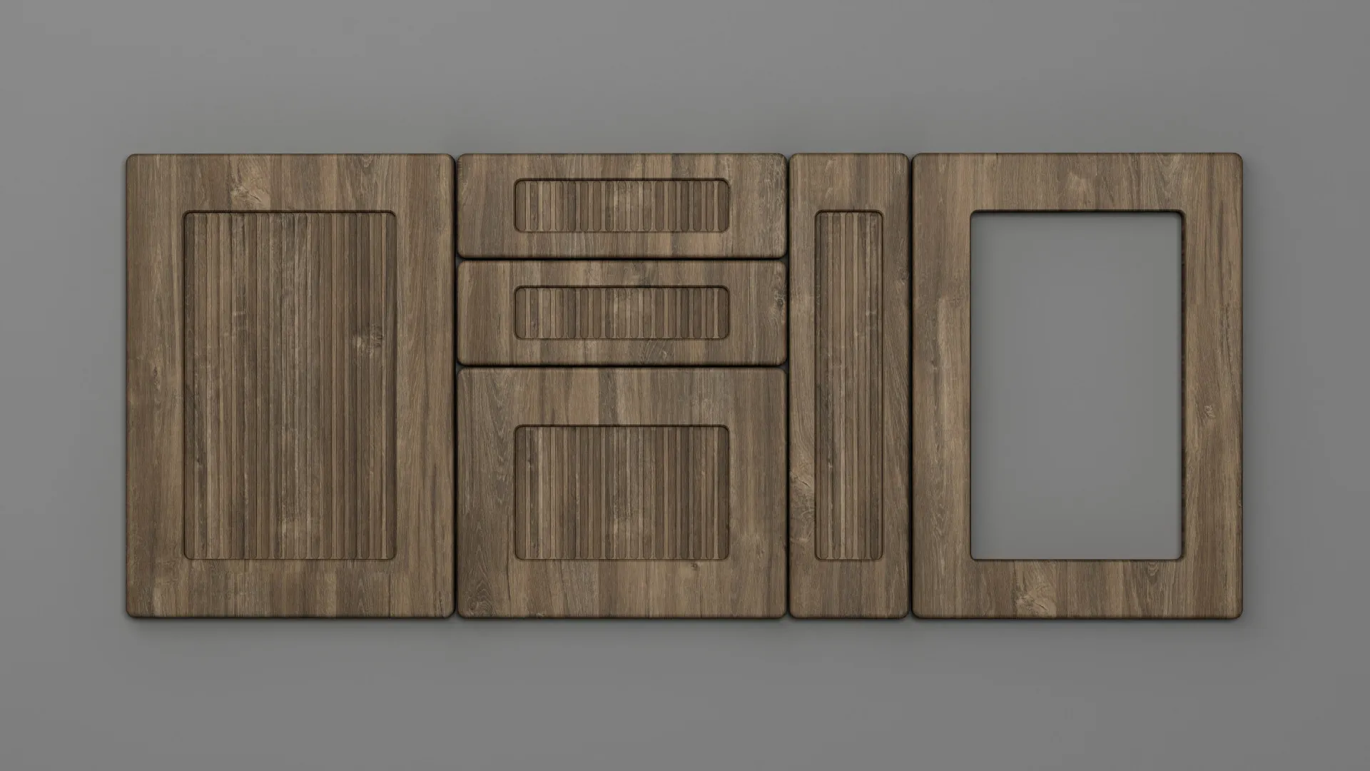 22 mm A257/R6 STEJAR RUSTIC NATUR - mat - imitație de lemn