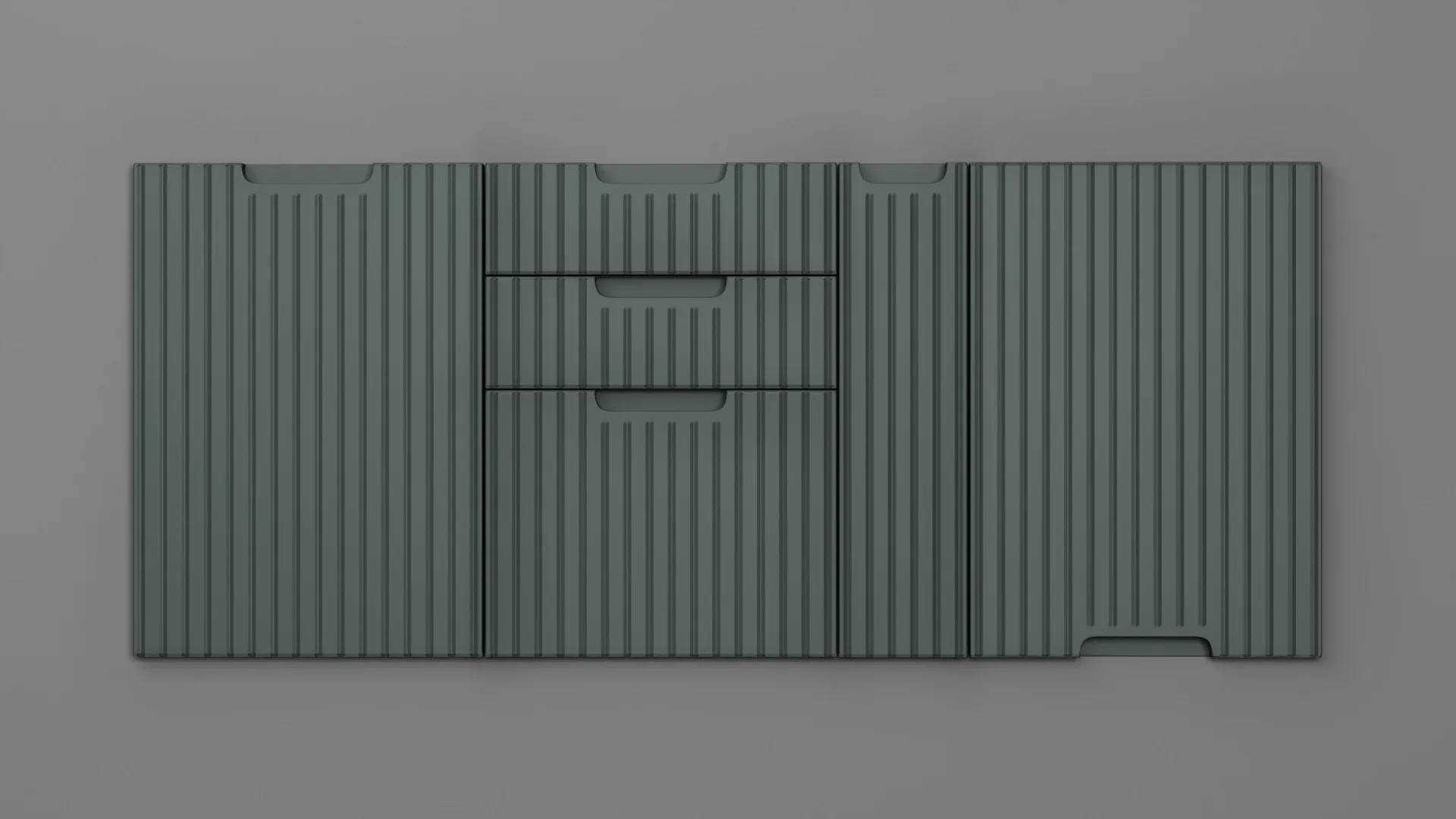 18 mm A331/R3T4 VERDE STUF ULTRA MAT - ultra mat - culori uni