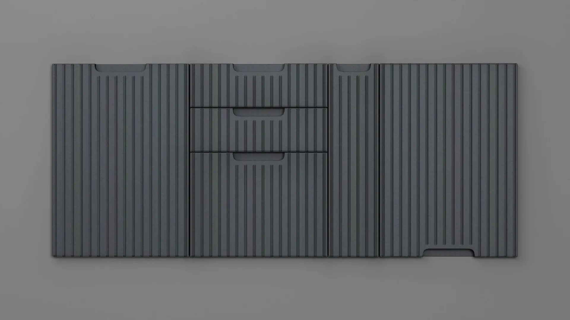 18 mm A331/R3T4 SATIN GRI - mat - imitație de textură