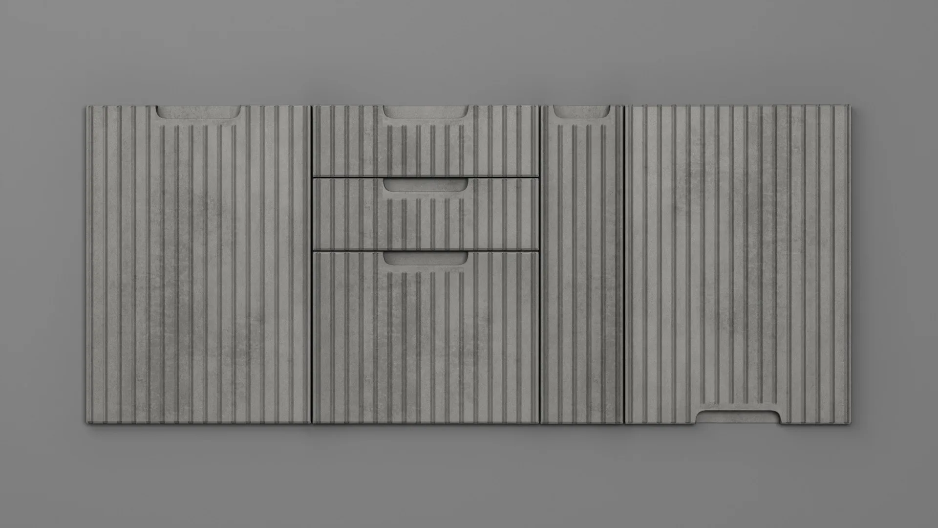18 mm A331/R3T4 GRI CERAMIC DESCHIS - mat - imitație de textură