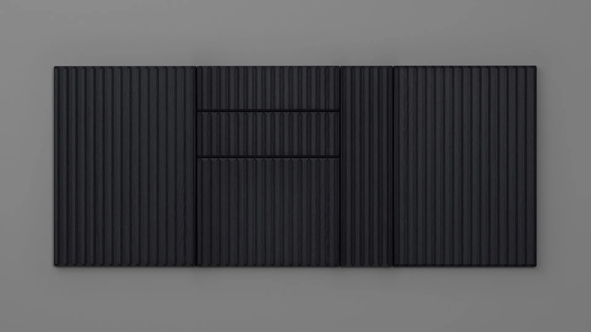 18 mm A342/R2T7 NEGRU STRUCTO - mat - uni structo