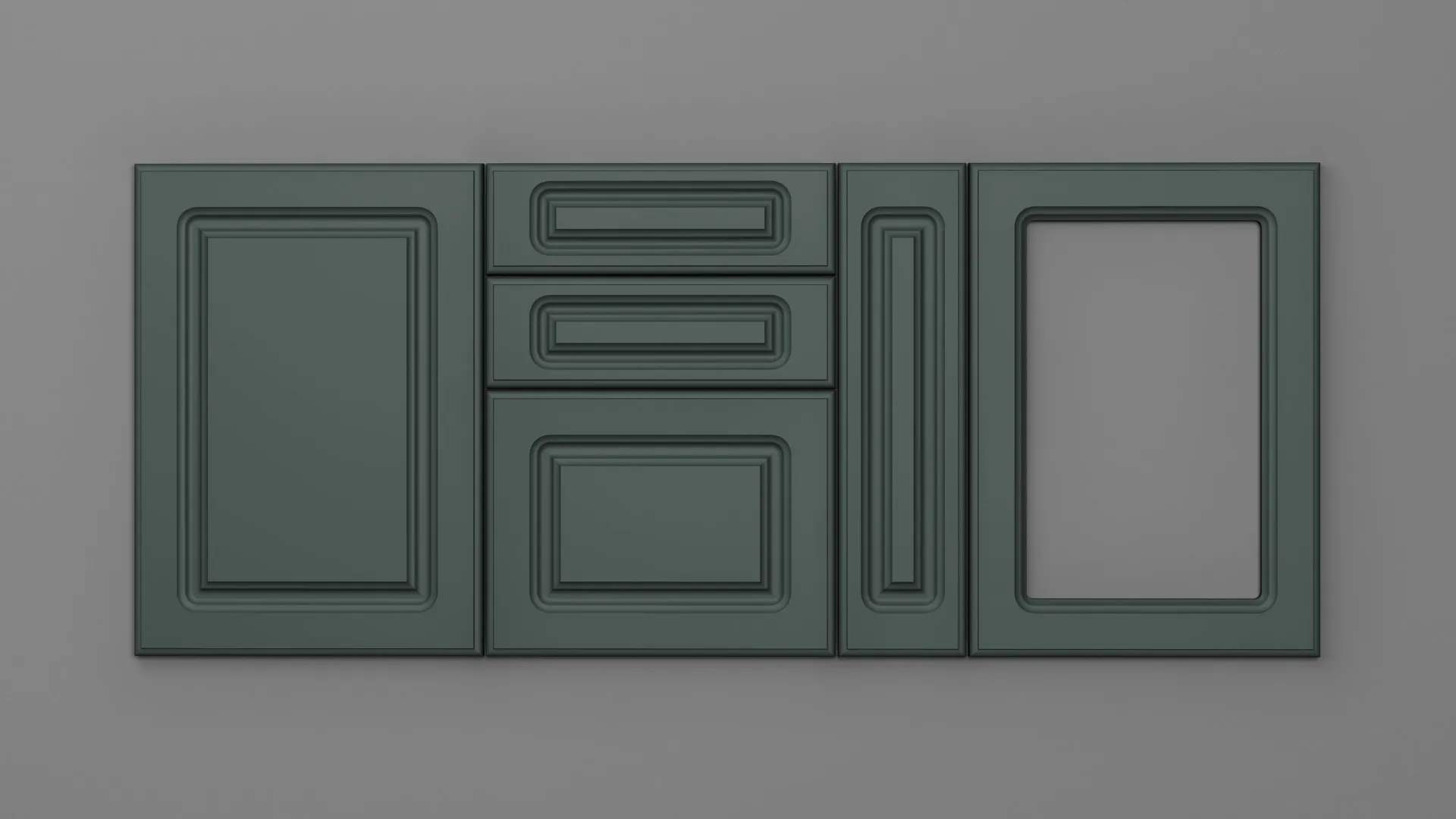 18 mm A1/P VERDE STUF ULTRA MAT - ultra mat - culori uni