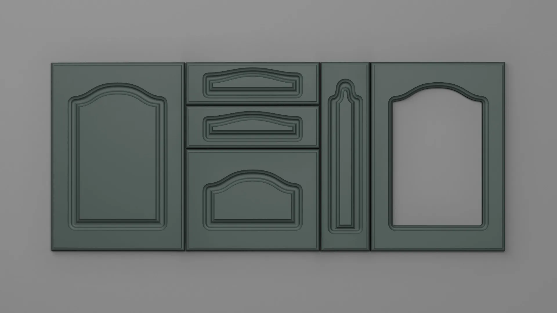 18 mm A3/P VERDE STUF ULTRA MAT - ultra mat - culori uni