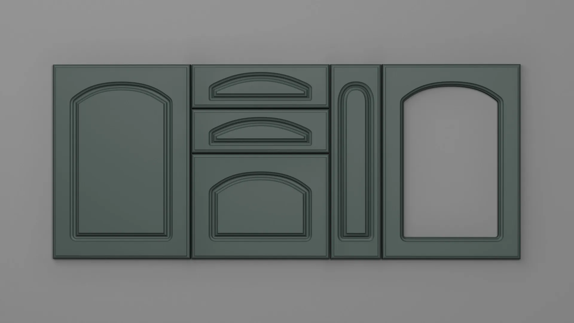 18 mm A11/P VERDE STUF ULTRA MAT - ultra mat - culori uni