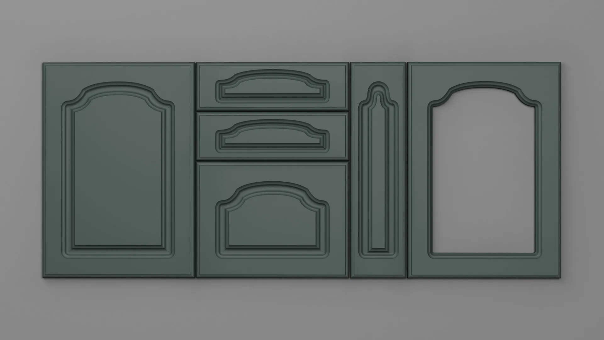 18 mm A31/P VERDE STUF ULTRA MAT - ultra mat - culori uni