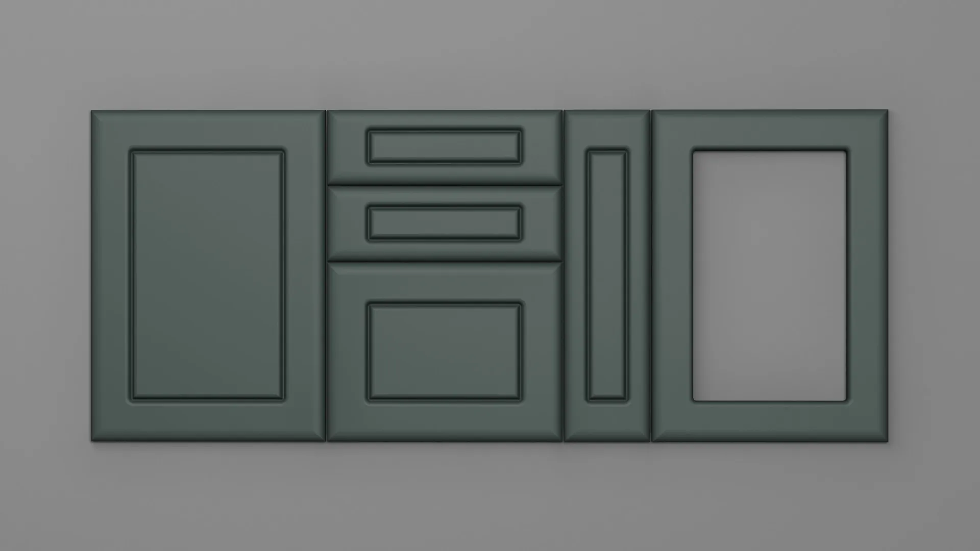 18 mm A29/S VERDE STUF ULTRA MAT - ultra mat - culori uni