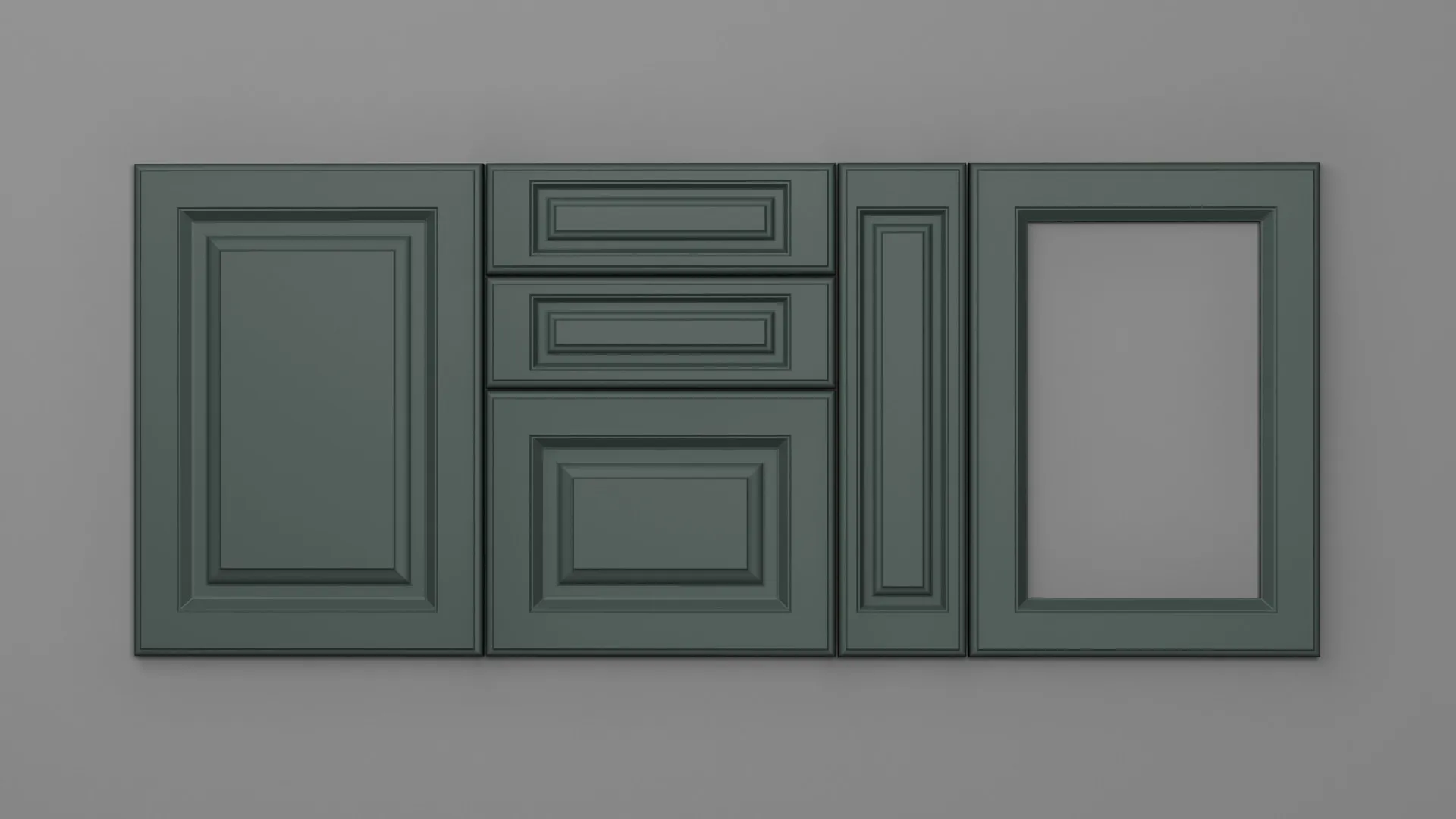 18 mm A62/P VERDE STUF ULTRA MAT - ultra mat - culori uni