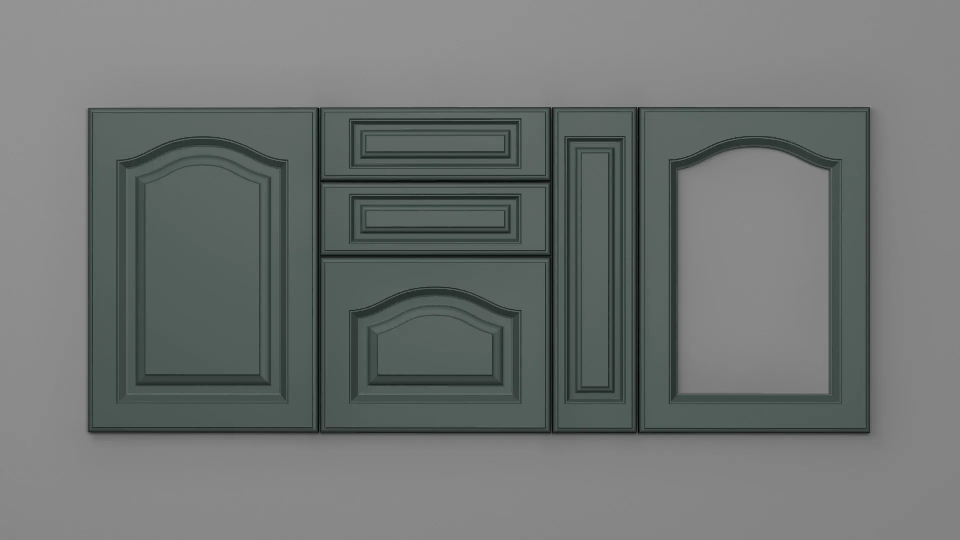 18 mm A63/P VERDE STUF ULTRA MAT - ultra mat - culori uni