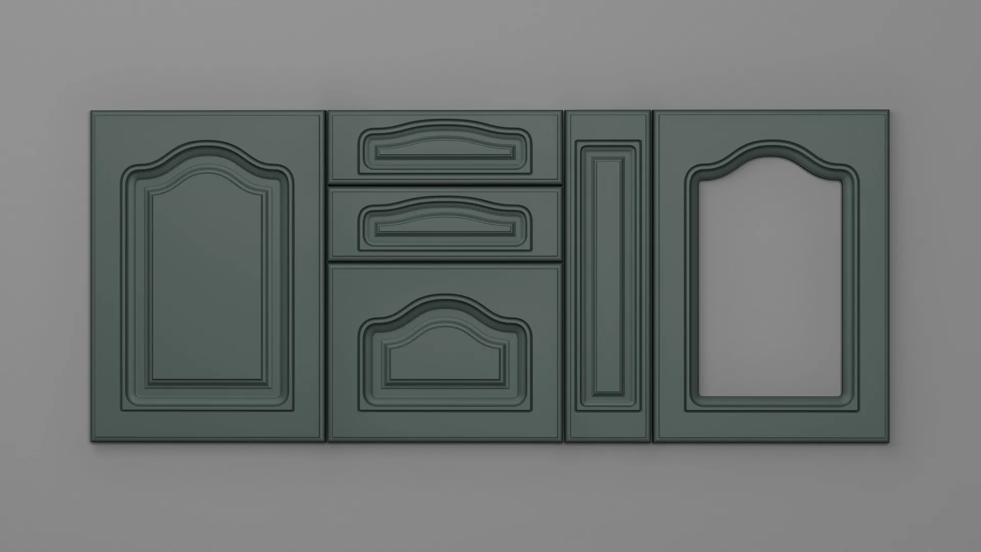 18 mm A73/P VERDE STUF ULTRA MAT - ultra mat - culori uni