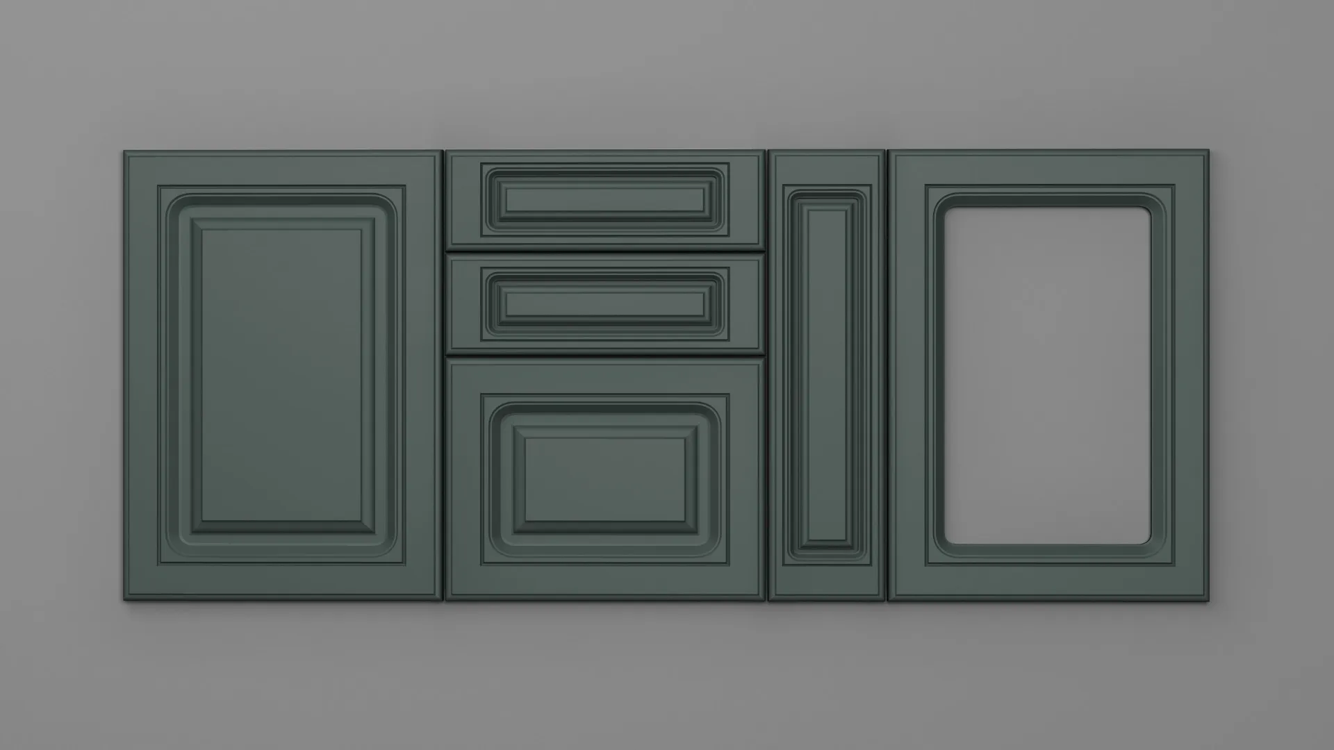18 mm A74/P VERDE STUF ULTRA MAT - ultra mat - culori uni