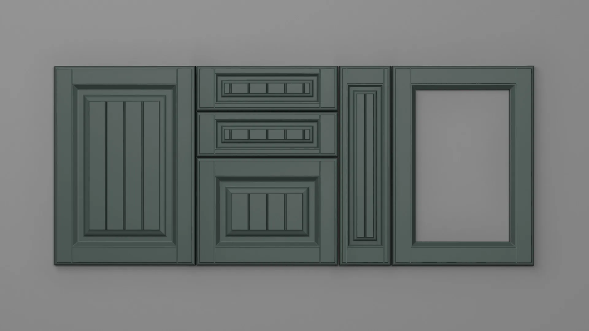 18 mm A78/P VERDE STUF ULTRA MAT - ultra mat - culori uni