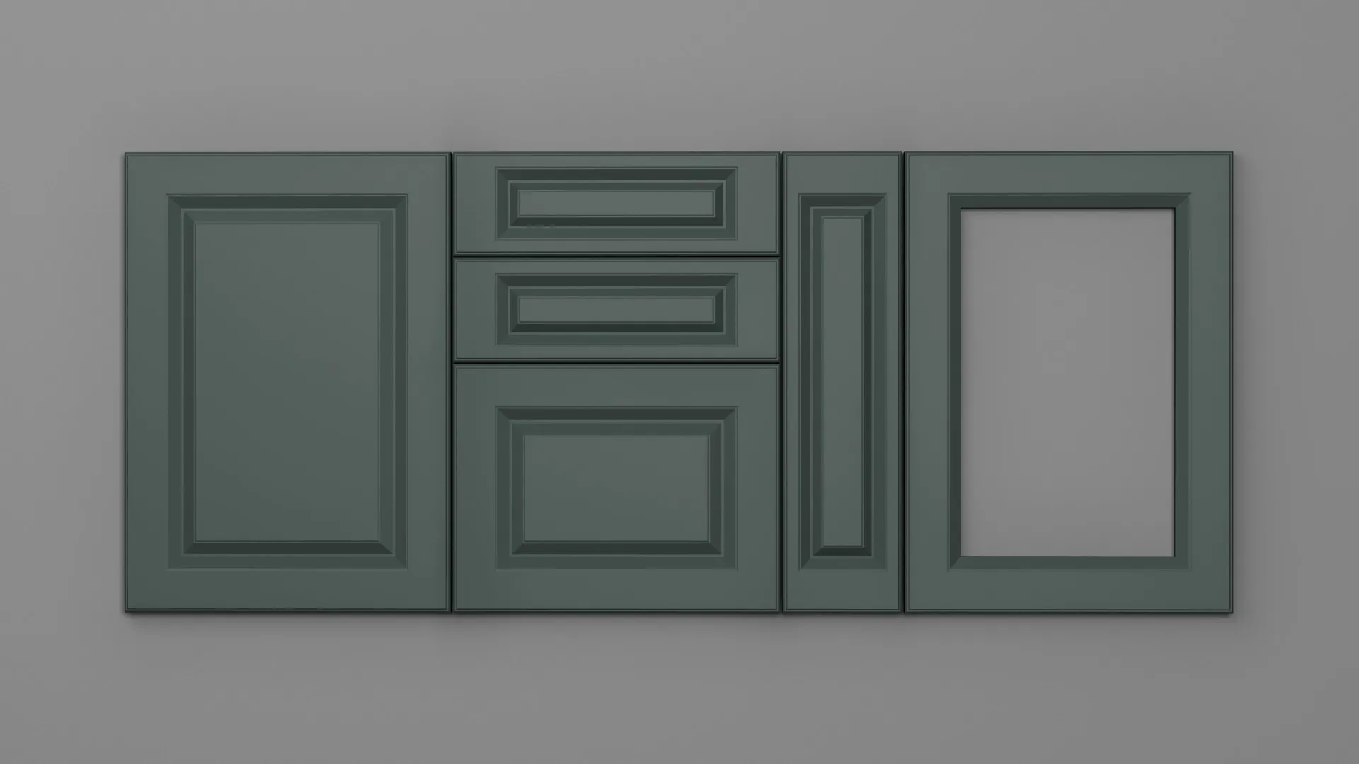 18 mm A130/D VERDE STUF ULTRA MAT - ultra mat - culori uni