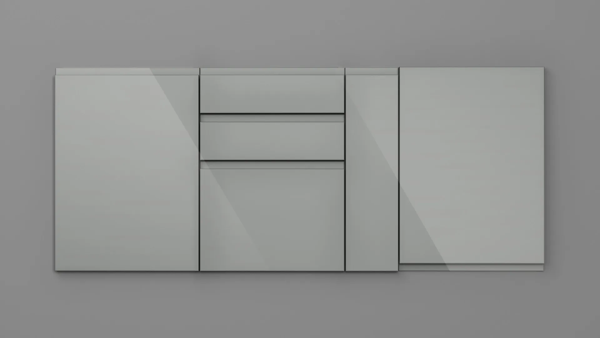 18 mm A38/R3 NETT 8400 GRI DESCHIS HIGH GLOSS - high gloss - nett bond