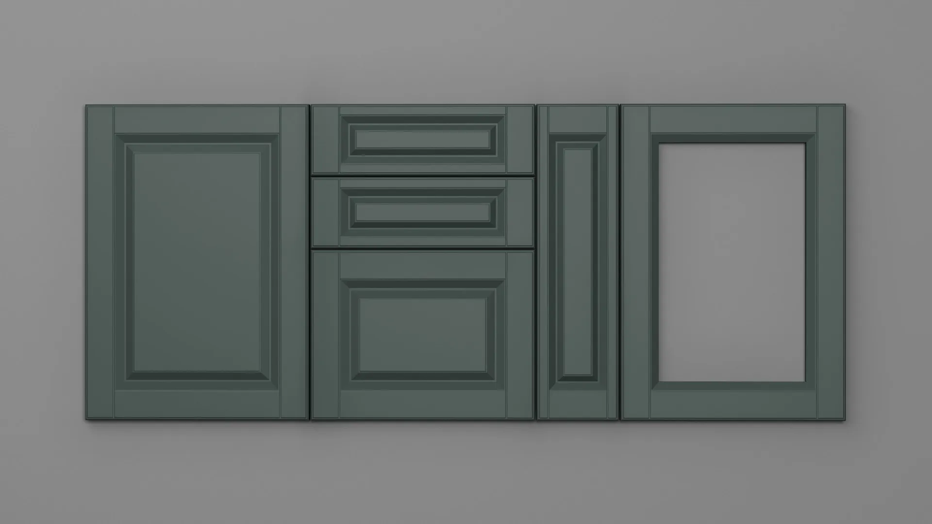 18 mm A131/D VERDE STUF ULTRA MAT - ultra mat - culori uni