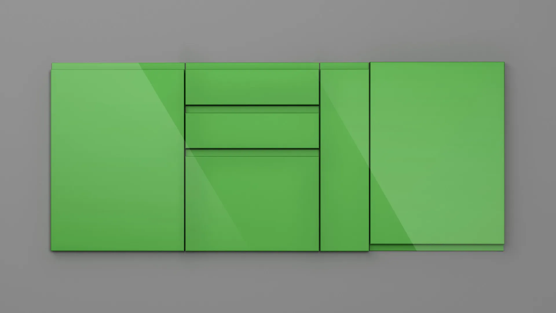 18 mm A38/R3 NETT 4801 VERDE VIVID HIGH GLOSS - high gloss - nett colors