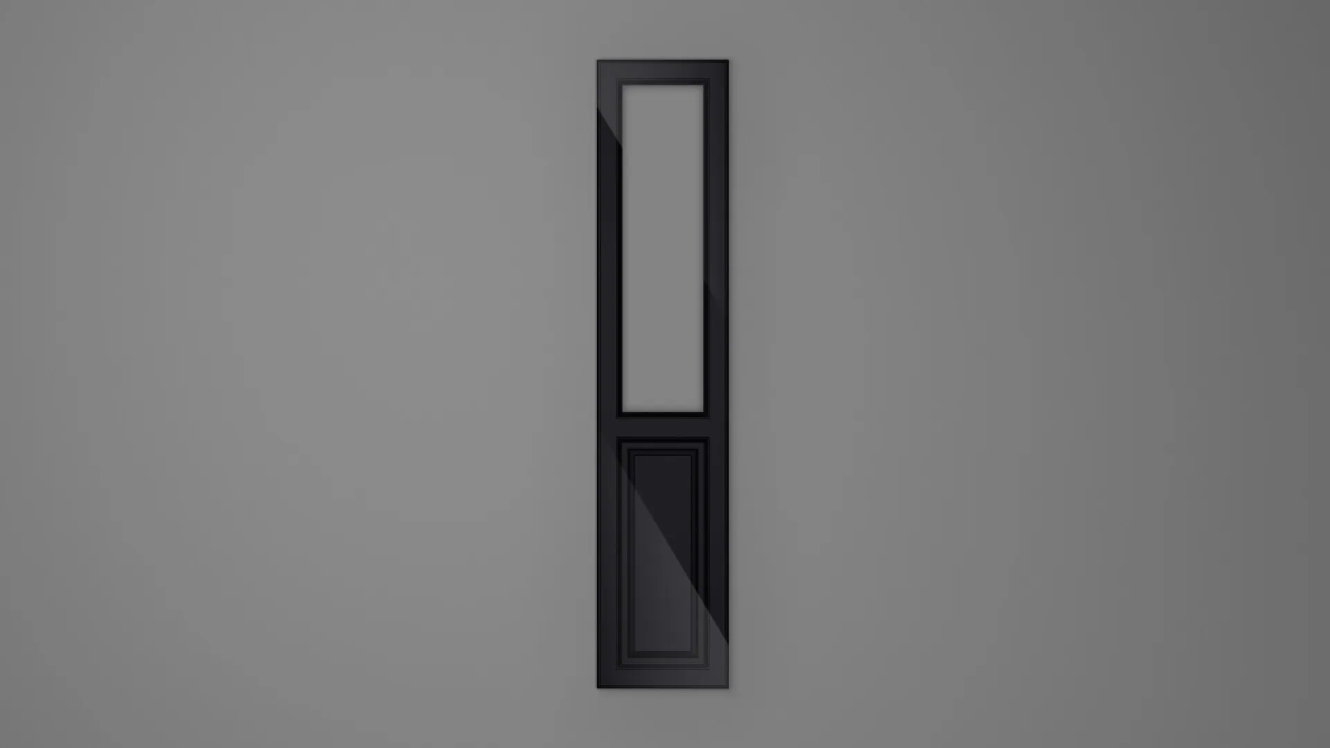 18 mm A62/P NEGRU HG 3D - high gloss 3d - culori uni