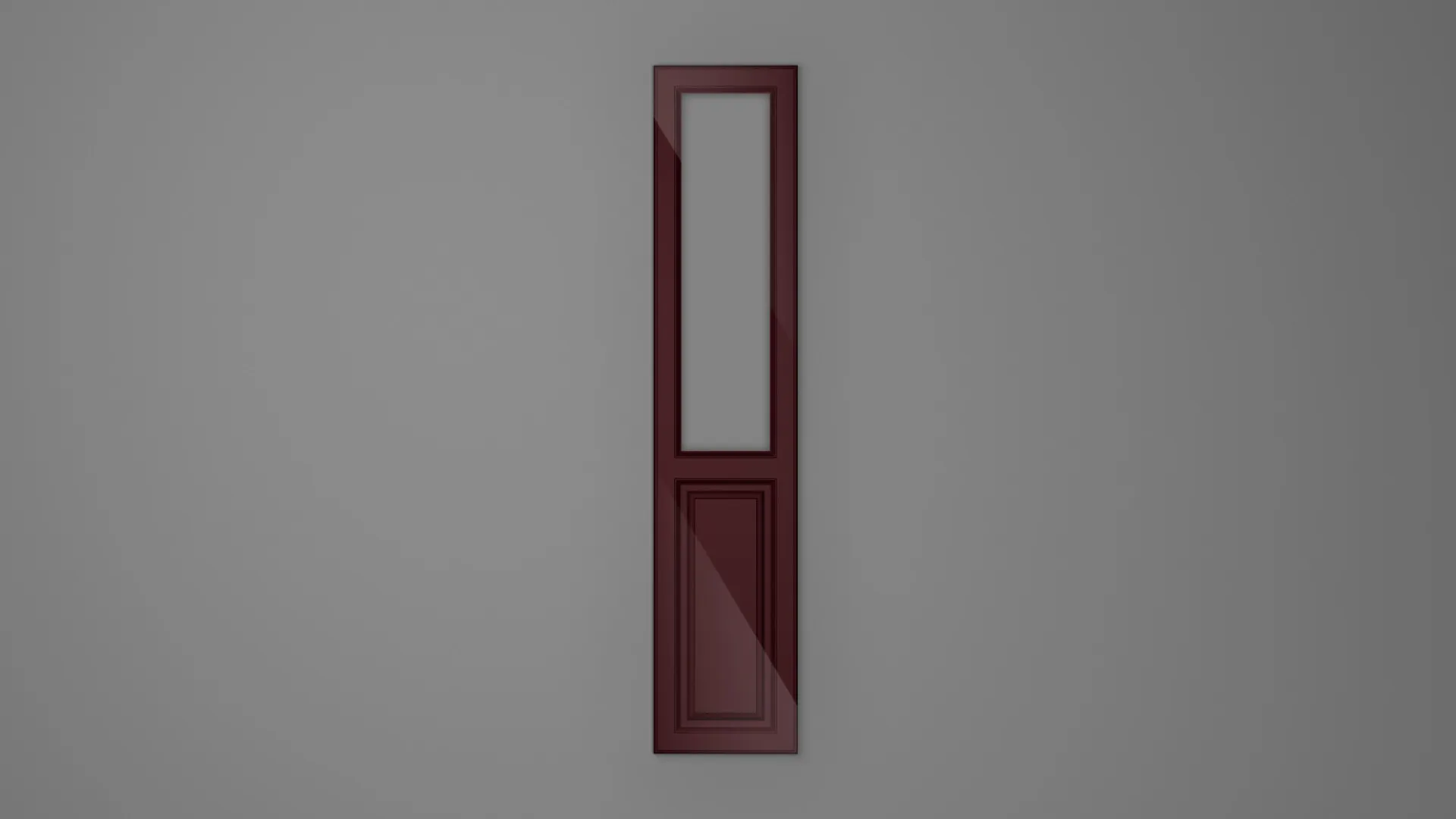 18 mm A62/P BORDO HG 3D - high gloss 3d - culori uni