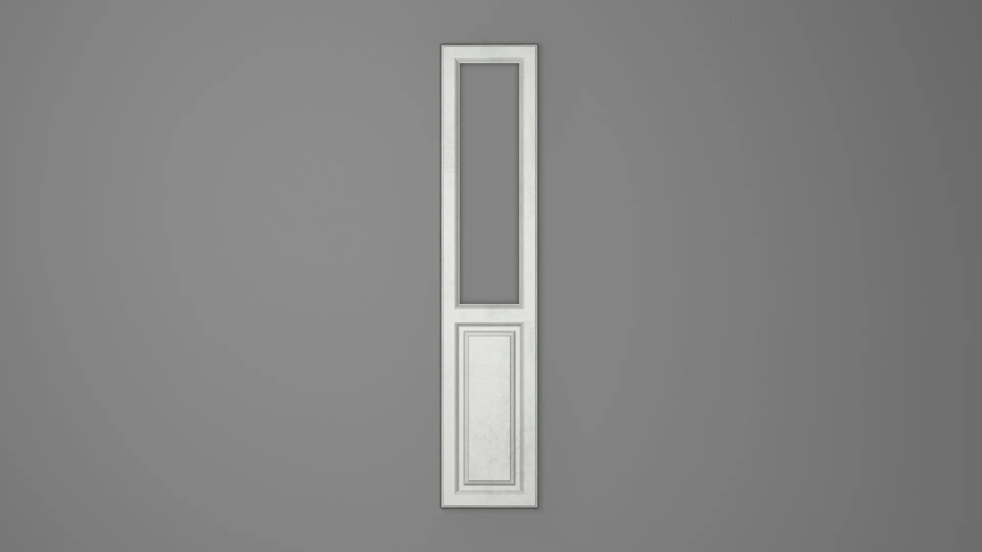 18 mm A62/P ALB CERAMIC - mat - imitație de textură
