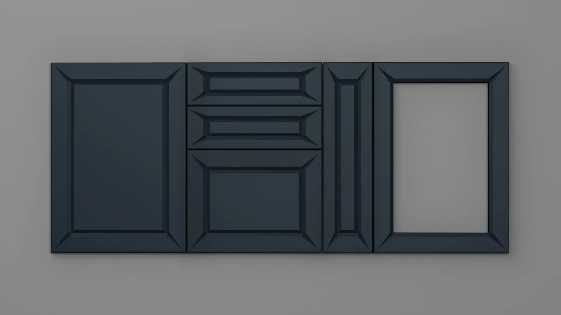 18 mm A44/R3 ALBASTRU PARISIAN ULTRA MAT - ultra mat - culori uni