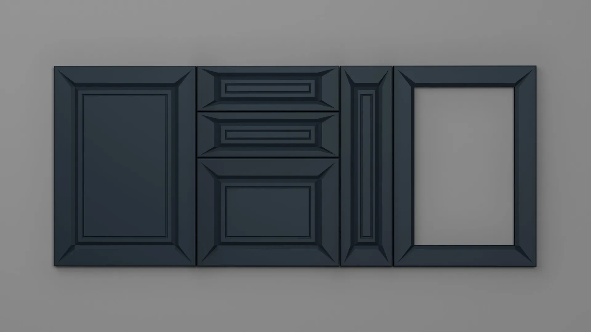 18 mm A45/R3 ALBASTRU PARISIAN ULTRA MAT - ultra mat - culori uni